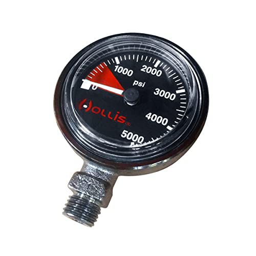 Pressure Gauge Module PSI Low Profile BLK- Metal W/O Boot