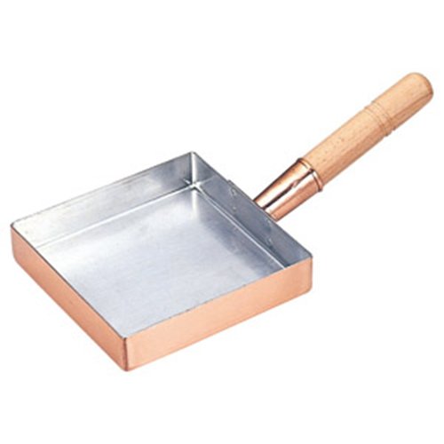 Amazon｜厨房用品 銅玉子焼関東型 [6寸18×18×3.3cm] 調理器具