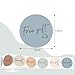 Whaline 1000Pcs Boho Gift Sticker Roll Morandi Style Self-Adhesive Gift Heart Stickers for Small Business 1.5 Inch Simple Elegant Round Seal Sticker Label for Envelopes Sealing Party Favor