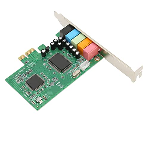 Tarjeta de sonido PCIe 5.1 para un audio envolvente en tus juegos de PC
