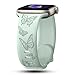 3 Pack Butterfly Engraved Bands Compatible with Apple Watch Band 38mm 40mm 41mm Women,Soft Silicone Animal Sport Strap for iWatch Series 10 9 8 7 6 5 4 3 2 1 SE Ultra