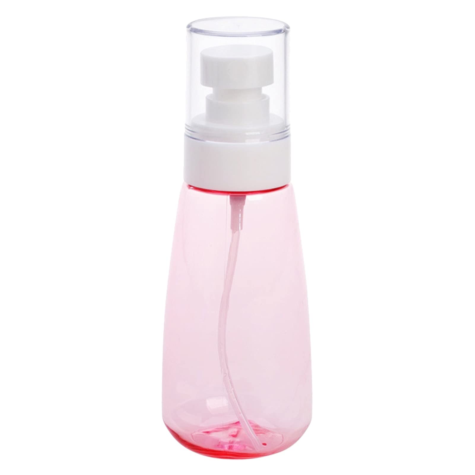 Butelka do przechowywania 3 szt. / zestaw różowy plastikowy perfumy pusta butelka z rozpylaczem butelki z alkoholem podróż makijaż piękno ponowne użycie małe opakowanie (kolor: Różowy)