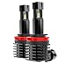 BEAMTECH H11 LED Headlight Bulb, 50W 6500K 8000Lumens Extremely Brigh H8 H9 CSP Chips Conversion Kit