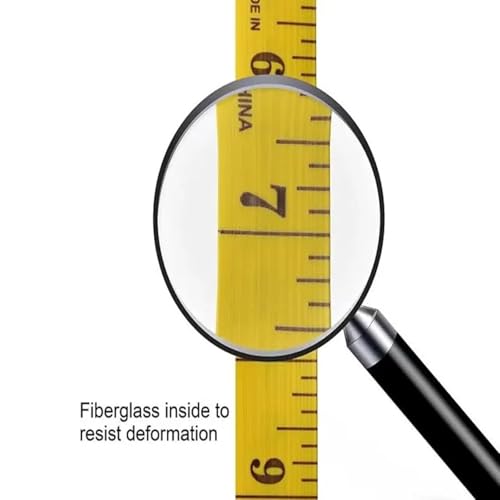 Cinta métrica flexible 3 metros amarillo y blanco miniatura 2