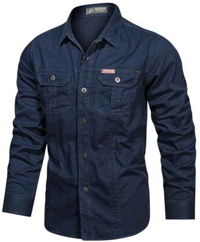 Occasioni: le camicie da uomo sono adatte all'abbigliamento quotidiano, alle passeggiate, al lavoro, al weekend casual, alla casa, all'aperto, alla strada, agli appuntamenti, alle feste, ai viaggi, all'ufficio e alle occasioni di lavoro, ecc.