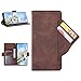 Produktbild Jorisa Brieftasche Hülle für TCL 10 5G UW,Retro Vintage Leder Geldbörse Handyhülle für Frauen Männer mit Kartenfächer,Abnehmbar Kartenhalter Flip Magnetverschluss Stand Hülle,Braun