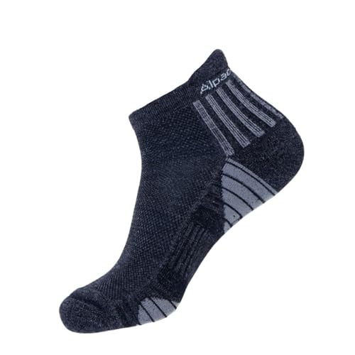 Swift Wicking Running Socks – Moisture-Wicking Alpaca Ankle Socks | Cushioned, Breathable, Impact-Reducing, Lightweight Fit