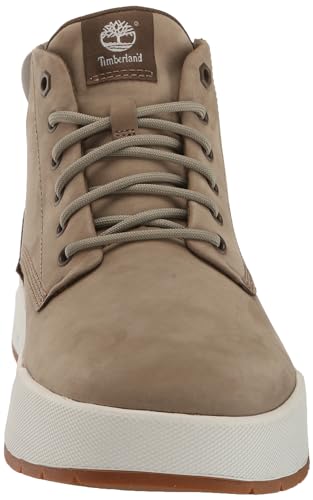 Image of Timberland Maple Grove Leather Chukka Boots for Men - Premium Leather Upper with REBOTL Fabric Lining, and Round Toe Design