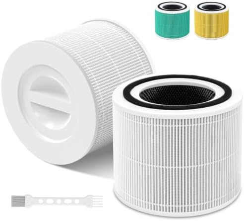 Ersatzfilter für LEVOIT Core 300S und Core 300 Luftreiniger | 3-in-1 HEPA-Filter & Hocheffizienter Aktivkohlefilter & Vorfilter, Reinigt bis zu 99,97% Prozent Allergene Staub Polle