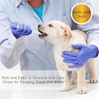 RENEWREVITAL Cat Pill Shooter, Pet Piller Gun, Dog Pill Dispenser Tool for Small Animals, Pill Popper for Cats, Convenient Medication Feeder, White