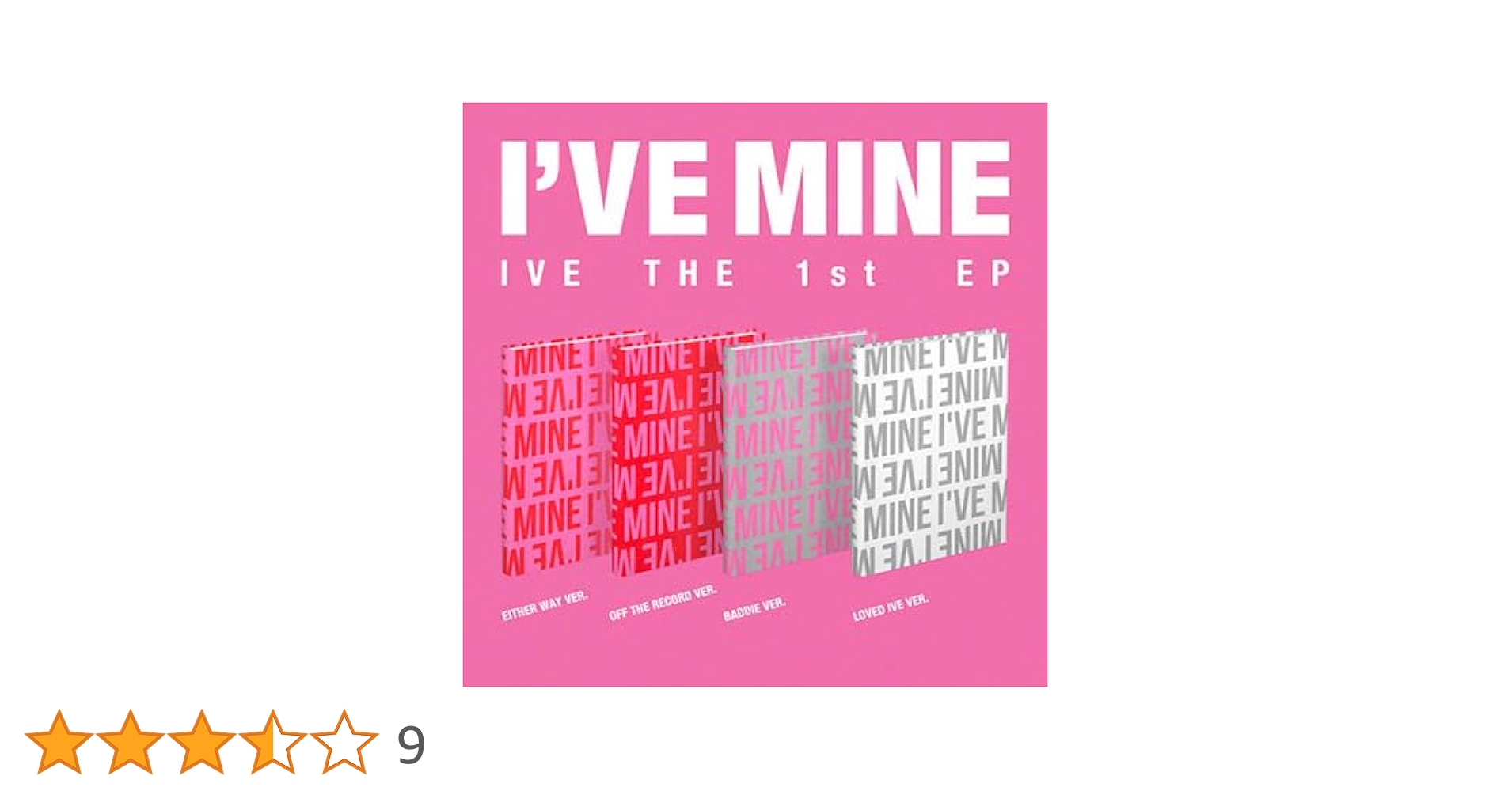 IVE サノク ユジン I'VE MINE BADDIE ver Amazon.com: IVE - I'VE MINE 1st Mini Album (BADDIE) : Baby