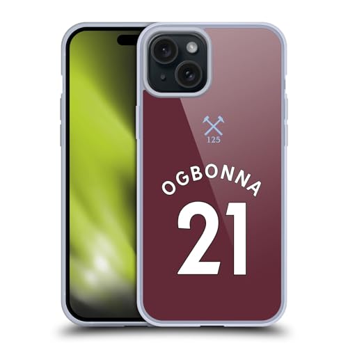 Funda Antigolpes West Ham Angelo Ogbonna Evita Arañazos iPhone 15 Plus