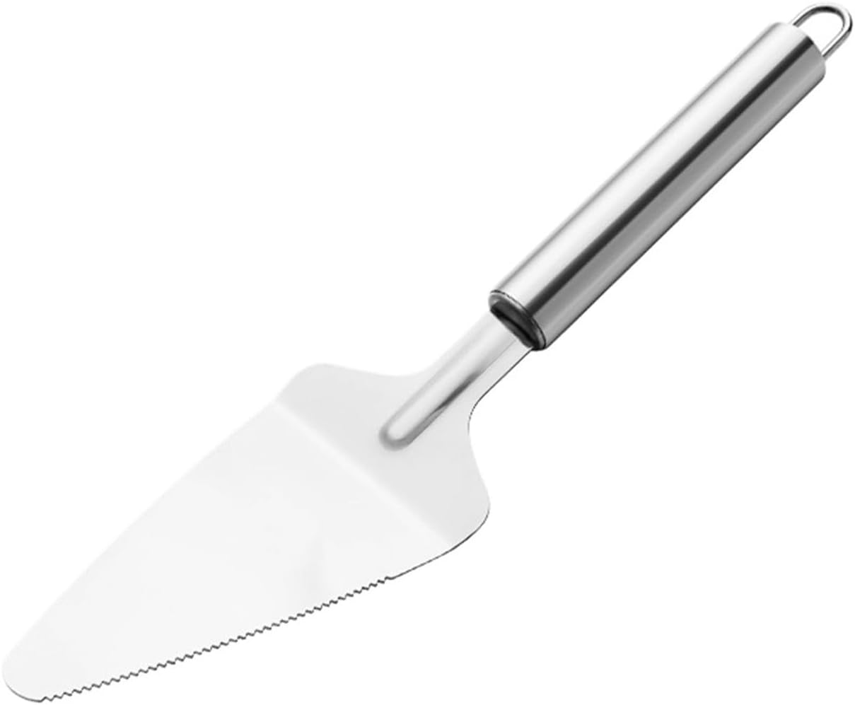 Stainless Steel Shovel Pastry Kitchen Baking Tool Cake Cutter Pie Server Pizza Spatula(A)