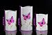 UNIVELA Candles Set of 3 Flameless 4