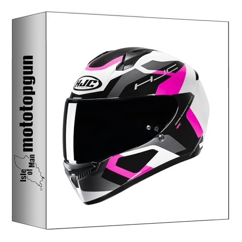 Casque intégral moto HJC C10 Tins MC8 de taille XS pour motards