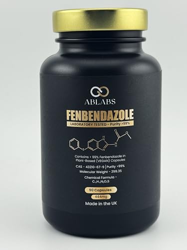 444mg Fen Ben, Fenbendazole, Purity >99%, by Ablabs, Continuously Tested, Certificate of Analysis (Quality Protocol) (90)
