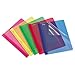Oxford 99812 Polypropylene Report Cover- Tang Clip- Letter- 1/2" Capacity- Assorted- 25/Box