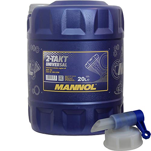20 Liter MANNOL 2-Takt Universal API TC Motorrad Öl MN7205-20 inkl. Auslaufhahn 20 Liter MANNOL 2-Takt Universal API TC Motorrad Öl MN7205-20 inkl. Auslaufhahn