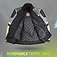 XAVIA GALE Herren-motorradjacke – Wasserdichte Und Belüftete Motorradjacke Mit Schutzstufe 2 | Für Alle Jahreszeiten (4XL, Gelb)