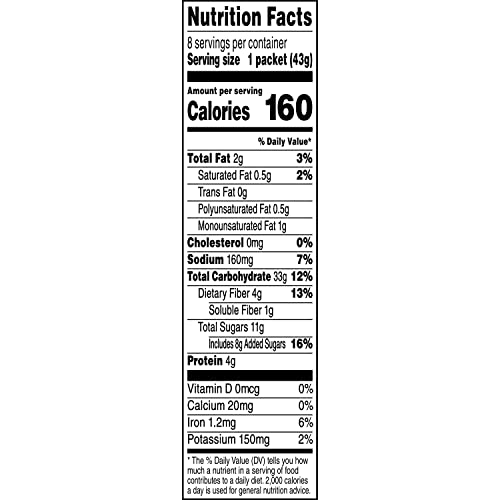 Image of Quaker Instant Oatmeal, Apples & Cinnamon, 1.51oz Packets (24 Pack)