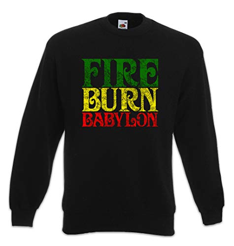 Sweatshirt Fire Burn Babylon Urban Backwoods contre le froid automnal
