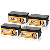 ECO-WORTHY 48V 280Ah (4 Packs) LiFePO4 Lithium Battery, 6000+ Deep Cycles, 14.34kWh Energy, for RV, Off-Grid, Solar Power System, Home Backup, UPS, Marine