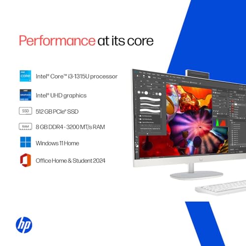 HP Store HP All-in-One 27-cr0902in, 13th Gen Intel Core i3-1315U - Image 7
