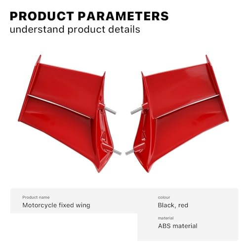 Aileron latéral pour Panigale V4 2025-2026 en carbone ou ABS, carénage aérodynamique haute vitesse - 6