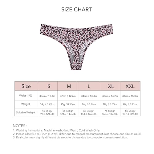 Tangas Femininas, Tangas Sem Costuras Impressas e Amigáveis ​​à Pele, Roupas Intimas Macias para Via