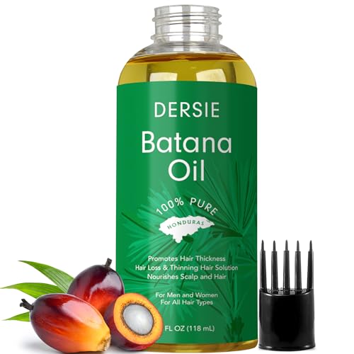 Dersie Batana Oil with Massager Applicator: Organic Batana Oil fr...