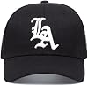 Gorra de Béisbol Los Angeles para Adultos, Hombre y Mujer, en Negro y Verde 5