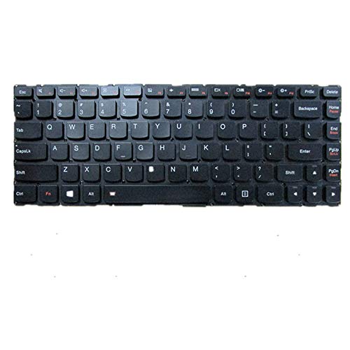 Clavier de rechange Lenovo Flex 3-1435 noir pour PC portable avec touches rétroéclairées US