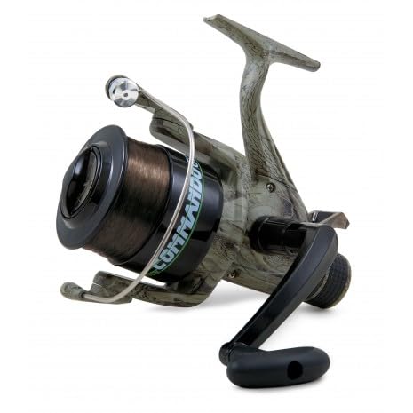 🎣LINEAEFFE - Vigor Commando Mulinello per carp-fishing, colore mimetico. Taglia 60.