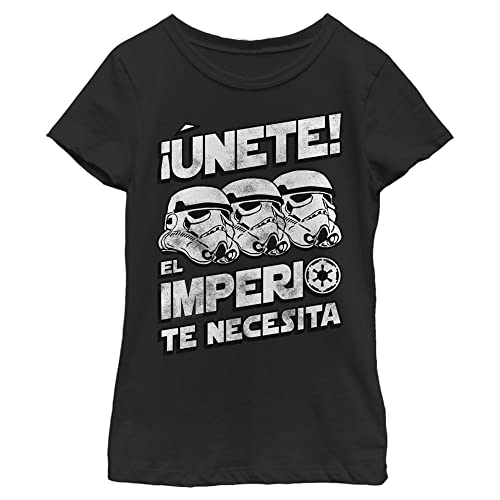 T-shirt Star Wars fille manches courtes idéal pour l'école
