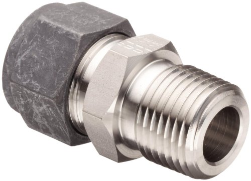 Parker CPI 16-16 FBZ-SS 316 Stainless Steel Compression Tube Fitting, Adapter, 1