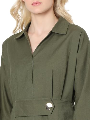 Image of VERO Moda Midi Fit and Flare Dress for Women