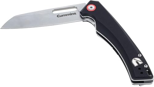 Miniatura 3 de Cummins Cuchillo de bolsillo Hoja de 3.5 pulgadas CMN4725 Hot Shot Liner Lock Cuchillo plegable táctico Acero de alto carbono Rodamiento de bolas