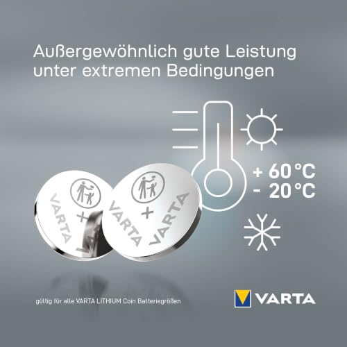 VARTA Batterien Knopfzelle CR2032, 10 Stück, Power on Demand, Lithium, 3 V – Ansicht 4