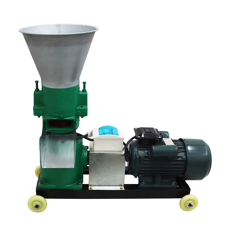 HayWHNKN 2 Rollers Body without Plate for Feed Pellet Machine Farm Animal Pellet Mill Machine Chicken Duck Feed Pellet Mill Machine
