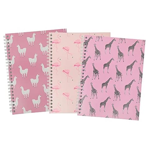 Summit A5 Animal Print Notebook Pack Cover