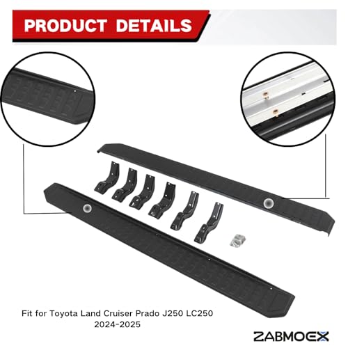 2PCS estribos para Toyota Land Cruiser Prado J250 LC250 2024 miniatura 6