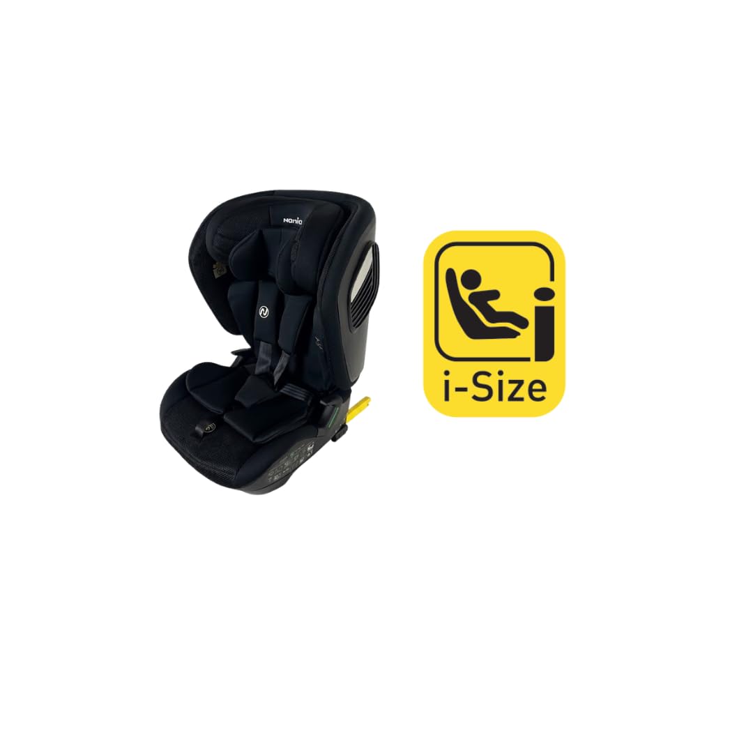 Nania Nevada, Siège auto isofix, ou ceinture, inclinable, et pliable, Isize 76-150cm, groupe 1/2/3 (9-36kg), protection latérale- housse confort