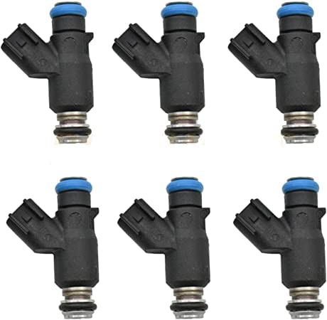 Iniettore di carburante, iniettore di carburante affidabile per auto buone prestazioni per Kia Optima Fuel Injector 35310-3c000 353103c000 6pcs auto