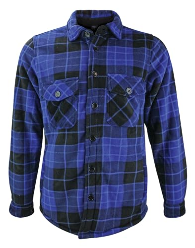 Veste d'hiver matelassée à carreaux contre le froid intense masculin