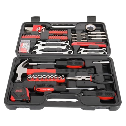 Kit de herramientas combinado para reparaciones en el hogar 148 piezas miniatura 2