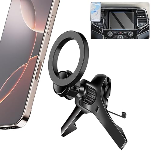 Car Phone Mount for 2014-2023 2024 2025 Jeep Grand Cherokee, for MagSafe Magnetic Air Vent Phone Holder Accessories