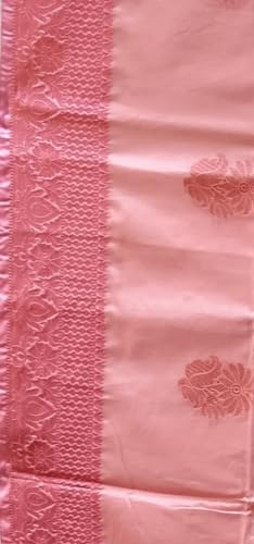 Image of Shree Ganesham Saree Women's Munga Tussar Silk Saree With Blouse and Tassels