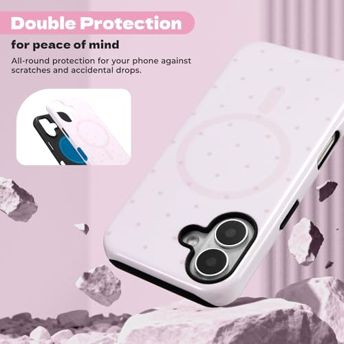 Coque magnétique iPhone 16 antichoc en TPU stable compatible MagSafe - 6