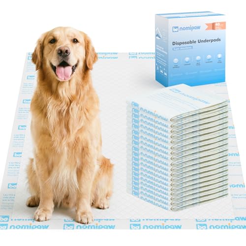 Disposable Leakproof Absorbency Underpads, 28"x39" Large Incontinence Pads with Quick Drying for Baby, Adults, Puppy, Dog Bed Pee Pads, 40 Count 28"x39"-40 Ct