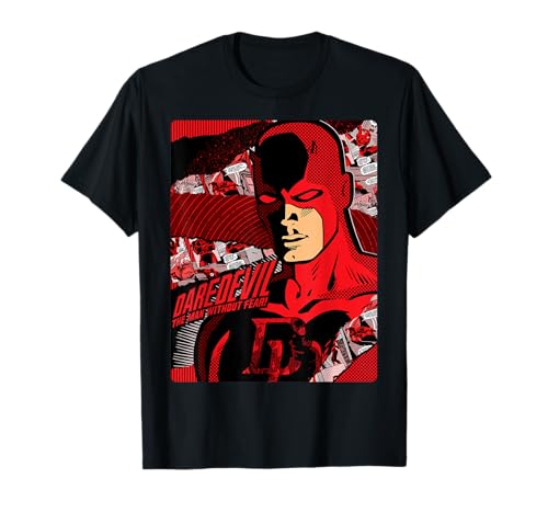 Marvel Daredevil Der Mann ohne Angst Poster T-Shirt für 15,69 EUR (-15%) statt 18,49 EUR bei amazon.de Bild: Marvel Daredevil Der Mann ohne Angst Poster T-Shirt für 15,69 EUR (-15%) statt 18,49 EUR bei amazon.de